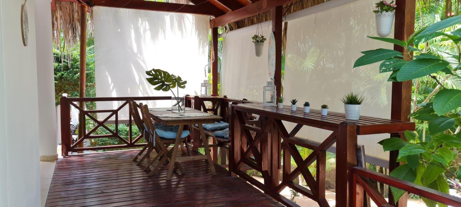 Chalet Tropical Au Coeur De Las Terrenas Exterior photo